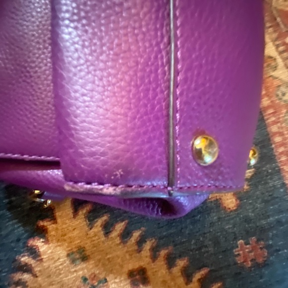 Michael Kors Purple Top handle 3 compartment tote - Picture 11 of 16